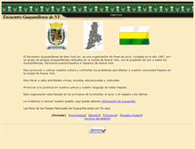 Tablet Screenshot of encuentroguayanillense.org